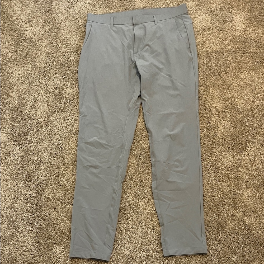 Fabletics Men's Light Gray Chinos
